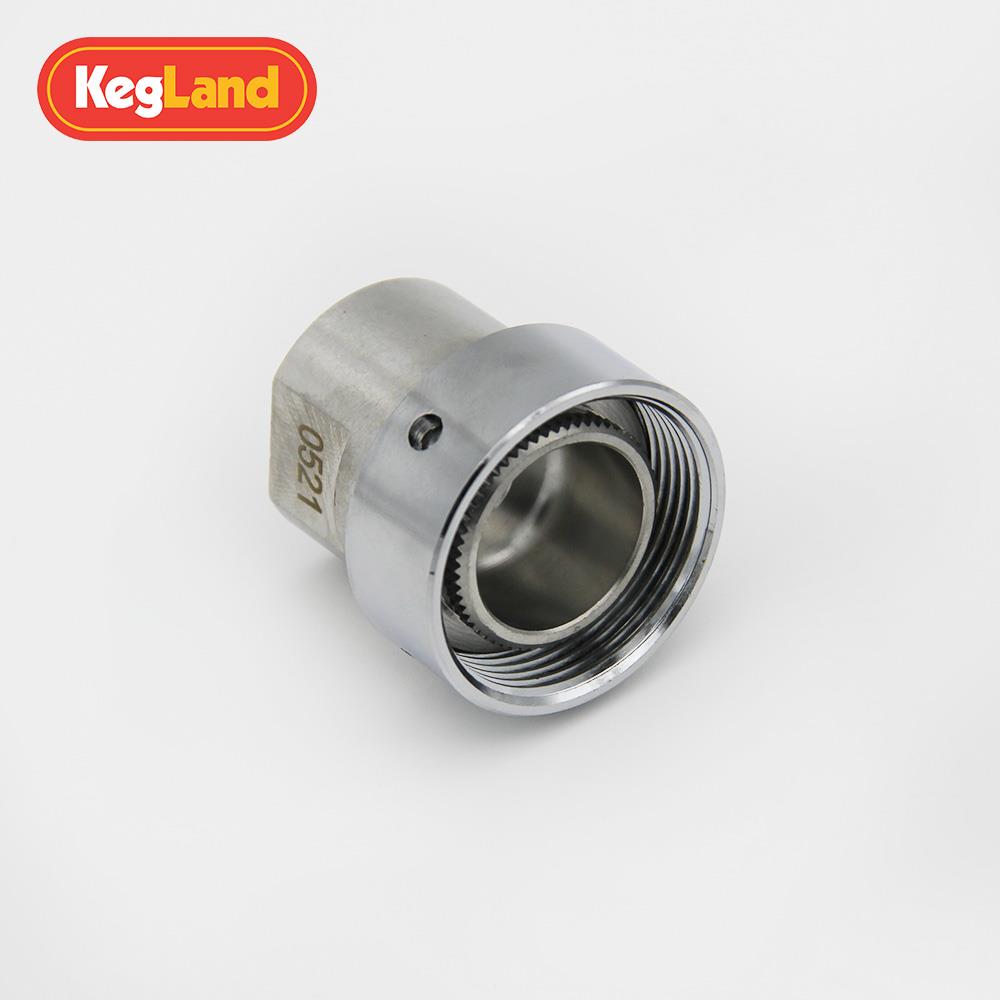 精酿 304不锈钢啤酒龙头转换器接头连接器自酿啤酒KL03247KegLand
