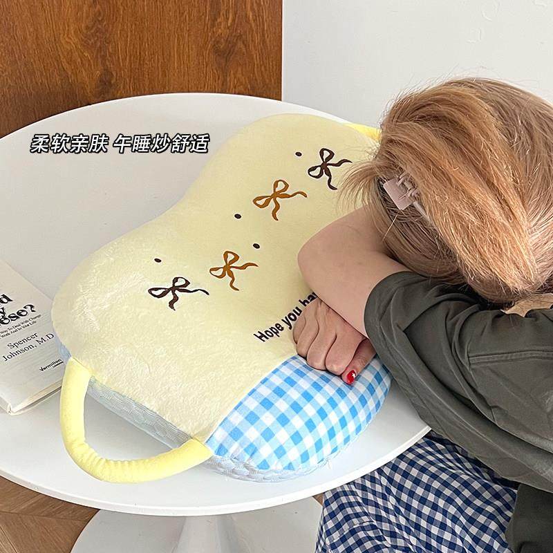 蝴蝶结午睡枕记忆棉枕头护颈枕办公室教室学生桌上午休趴睡枕靠枕,居家布艺,午睡枕,淘宝优惠券,粉丝福利购,淘宝优惠卷