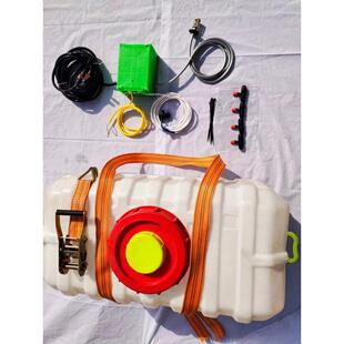 挖土机装载机改雾炮喷淋系统环保除尘设备随车移动雾化器喷水泵