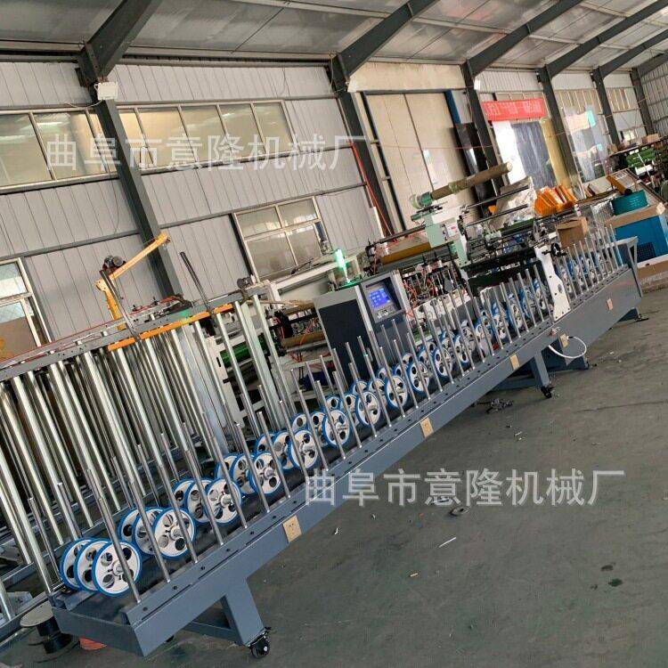 意隆实木相框线条pur覆膜机长城板热熔胶包覆机1300大板包覆机