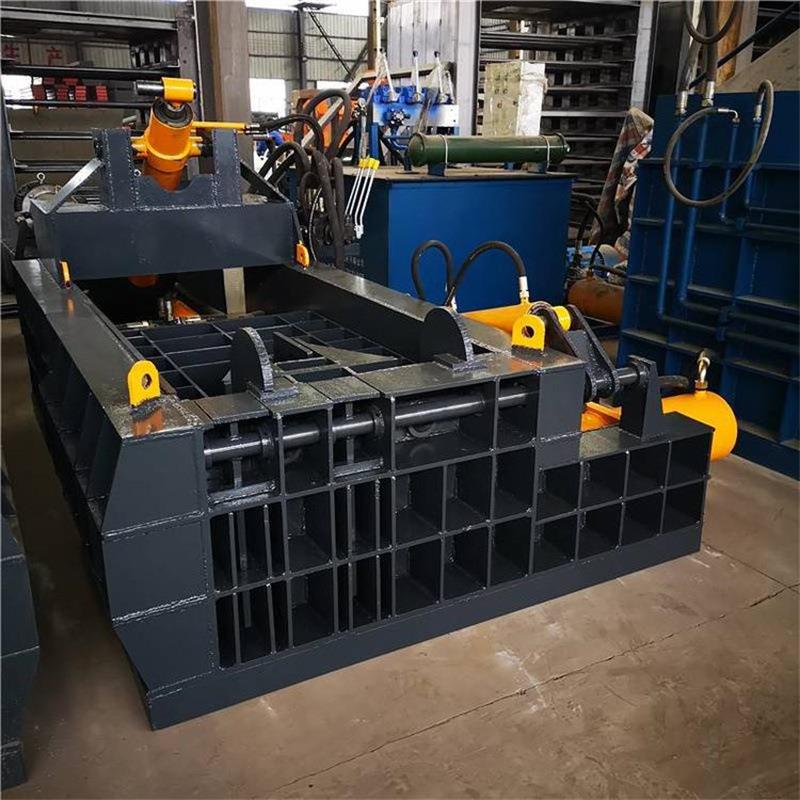 全自动卧式金属打包机铝薄板边角料打包机易拉罐油漆桶液压打包机