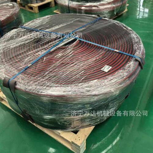Y型耐磨防溢裙板双层聚氨酯阻燃防溢裙边输送机导料槽Y型挡煤皮子
