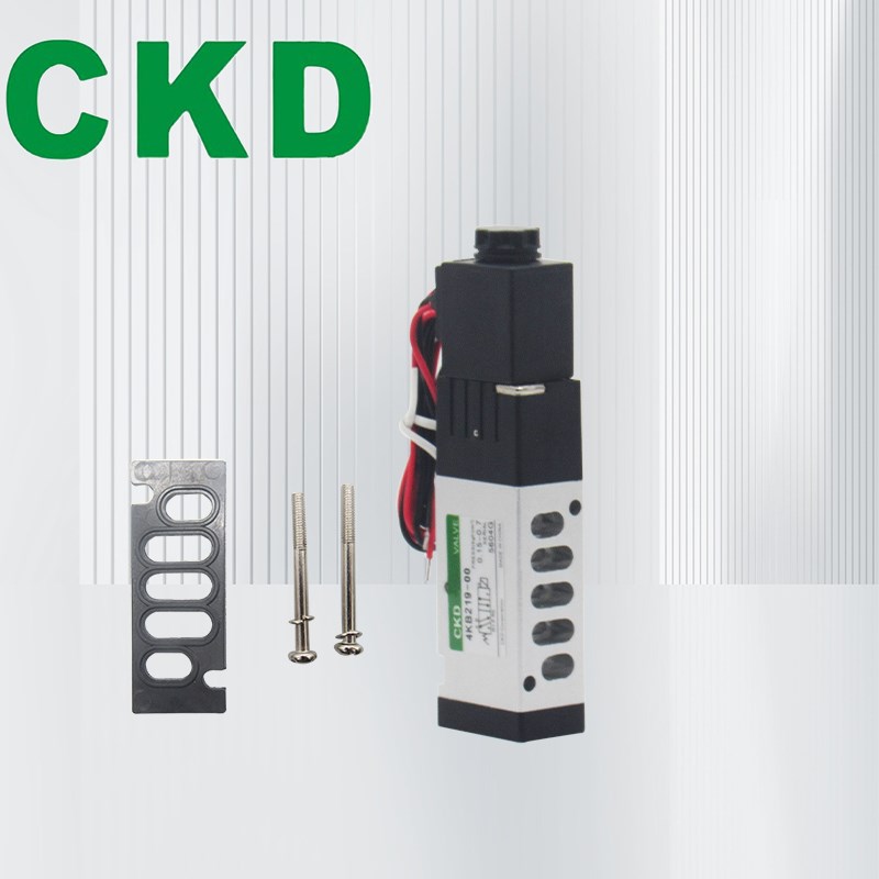 CKD气动电磁阀4KB219-0t0/M1L电控换向阀伐AC220V DC24V控制阀