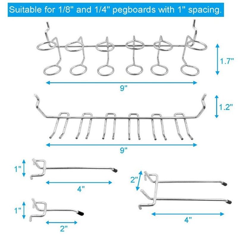 洞洞板挂钩80PC孔距2.5cm收纳仓库工具五金洞洞板配件套装,办公设备/耗材/相关服务,包装机,淘宝优惠券,粉丝福利购,淘宝优惠卷