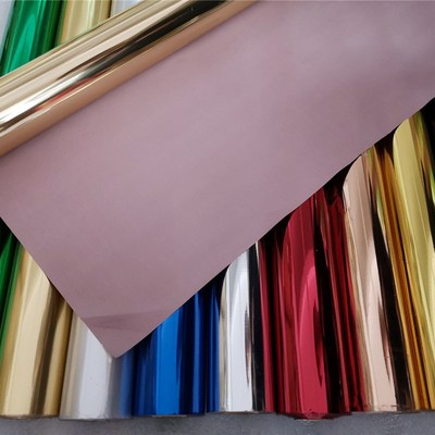 供应727岱棱进口烫皮革类 绒布 PU  皮类 等电化铝 烫金纸