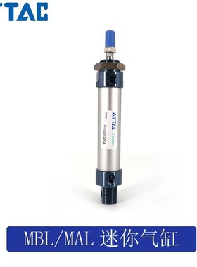 MAL25原装亚德客迷你气缸MAL25X25X50X75X100X125X150X175X200-CA