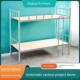 上下铺铁床员工工地宿舍床双层高低床简易两层学生宿舍床落地梯