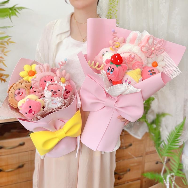 玩偶公仔花束loopy卡比娃娃毕业生日礼物送女朋友女生520情人节
