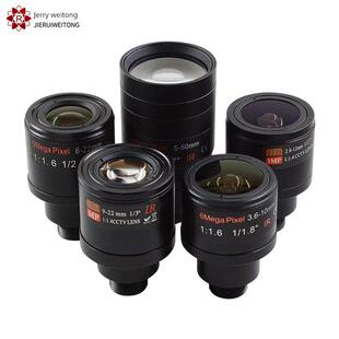 M12接口手动变焦工业模组镜头2.8-12 3.6-10 6-22 9-22 5-50mm