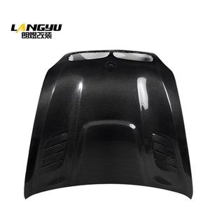 朗煜适用于宝马X5X6引擎盖改装轻量化V款碳纤维机盖E70E71机盖