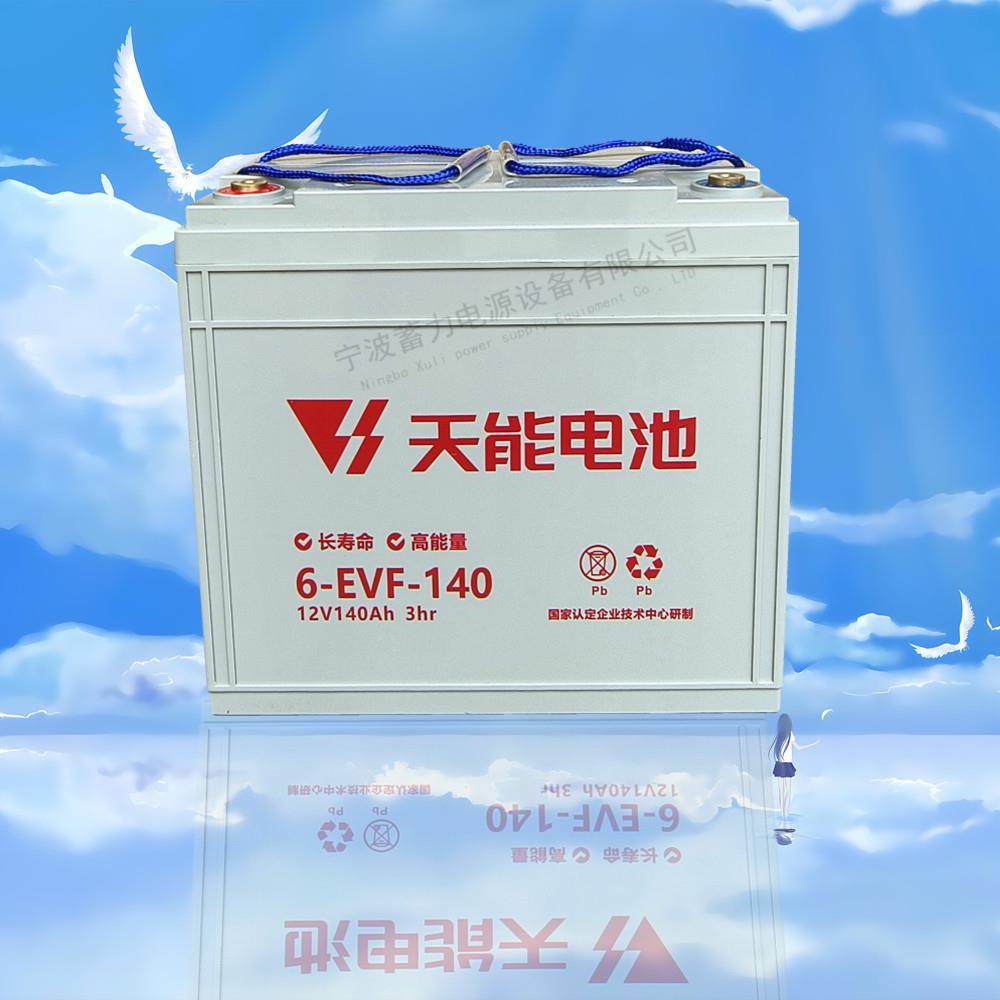 天能6EVF135-140A蓄电池爱瑞特洗扫地机力奇南通明诺清洁电瓶