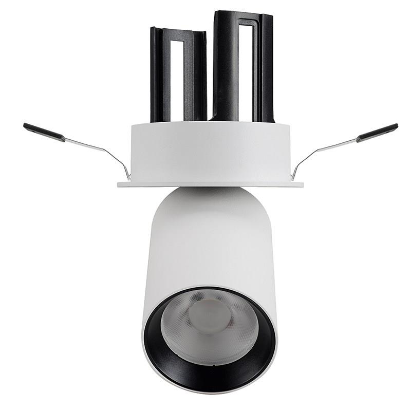 西顿照明嵌入式COB商用射灯店铺聚光服装店家用背景墙灯CED9118C