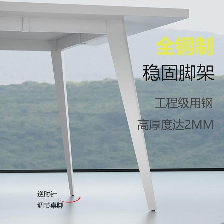 定制铁艺金属脚岩板桌腿支架脚办公桌电脑书桌脚餐桌吧台腿支撑柱