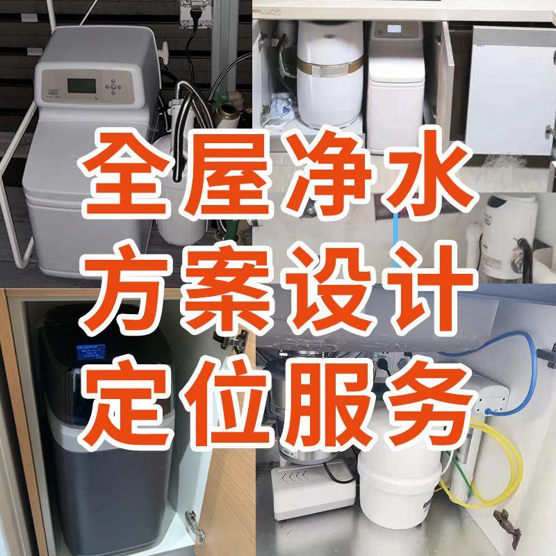 美国德国进口家用全屋中央净水软水定位净水系统定制