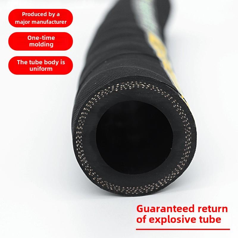 高压耐磨喷砂管橡胶管冲砂管喷沙管软管抛丸喷砂机专用钢丝喷砂管