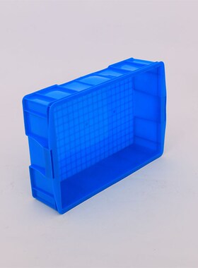 厂销蓝色 塑料整理箱530箱( 2号)塑胶箱 浅箱 面包箱 塑胶箱