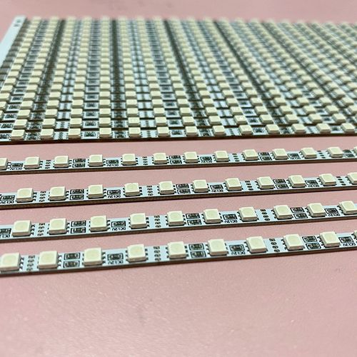 2020款3535硬灯带4mm宽RGB12V50cm60灯高亮窄板背光汽车装饰光源