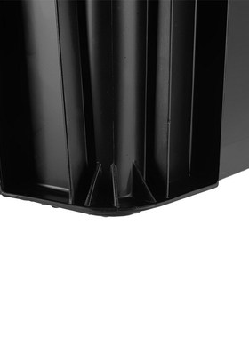 CJ-8307周转箱黑色整理物料收纳箱长方形塑料箱防静电零件盒胶箱