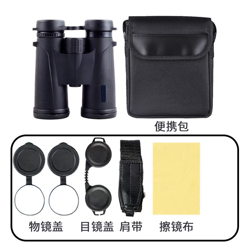 舜达双筒望远镜10X42非红外微光夜视12X42广角高清户外观