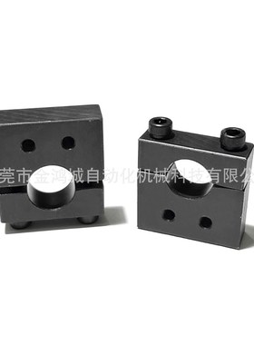 钢制发黑光电轴支座光轴支柱固定KRTP铝合金ARTP带螺纹垂直分离型