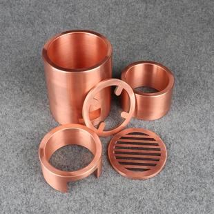 铜坊紫铜室内炭火煮茶古法炭烧茶器便捷明火防风炭烧炉