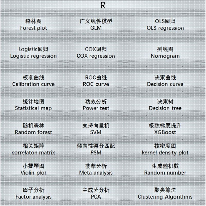 医学统计分析 咨询指导 问卷分析 实验数据分析 SPSS R Stata