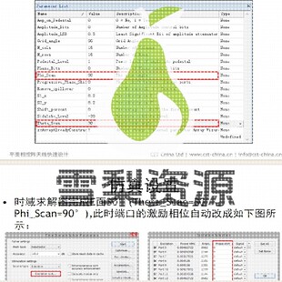 CST快速入门及进阶电磁仿真CST2018/2013学习资料射频相控阵天线