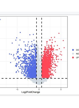 生信作图scif科研生物信息分析做图绘图制图火山气泡聚类热单组图