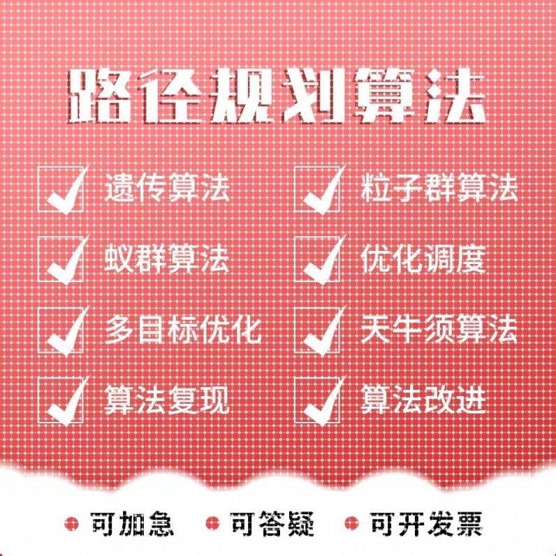 matlab路径规划遗传算法代编车辆调度多目标优化python算法改进
