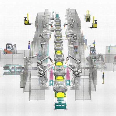 ABB机器人仿真设计、Robotstudio仿真工作站设计、项目动画代做