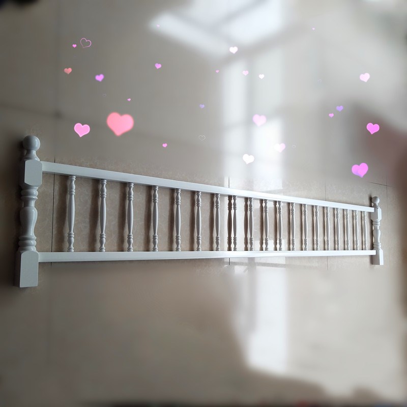 东阳木雕廊桥实木围栏婴r儿床护栏宝宝防摔挡板床栏杆欧式定制包