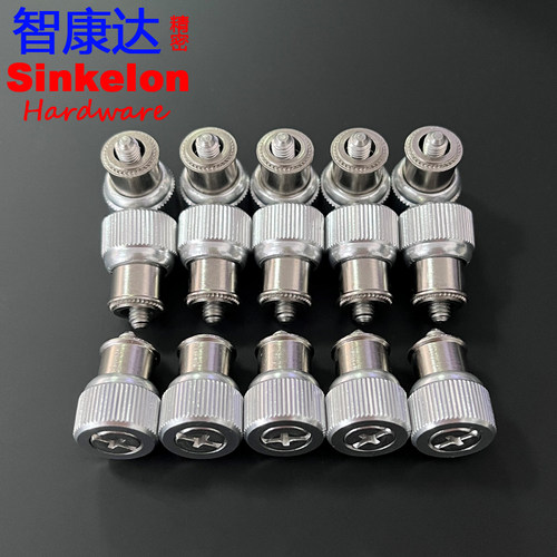 松不脱螺钉螺丝弹簧压铆件机柜面板紧固件精密票PF11-M4-0/-1/-2