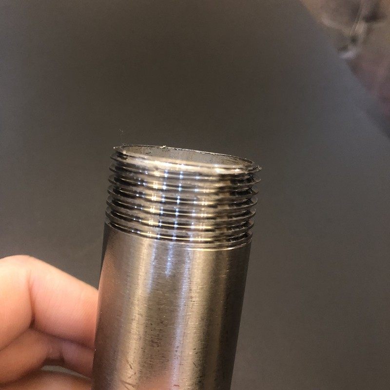 201/304不锈钢加长400MM500MM单头丝/40CM单丝焊接/50CM管外单丝