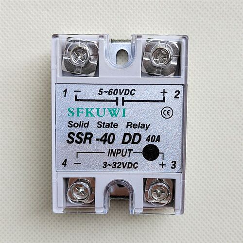 SFKUWI单相固态继电器SSR-40DD直流控直流输出5-60VDC put3-32V