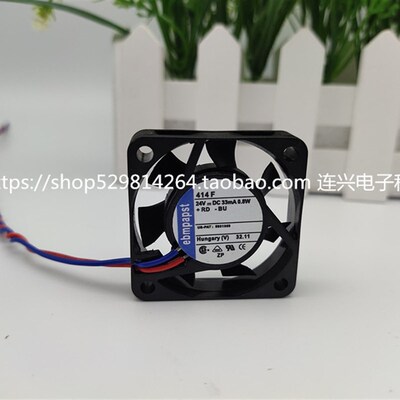 全新 ebmpapst TYP 414JHH 414F 514F 614F 4414F 24V 变频器风扇