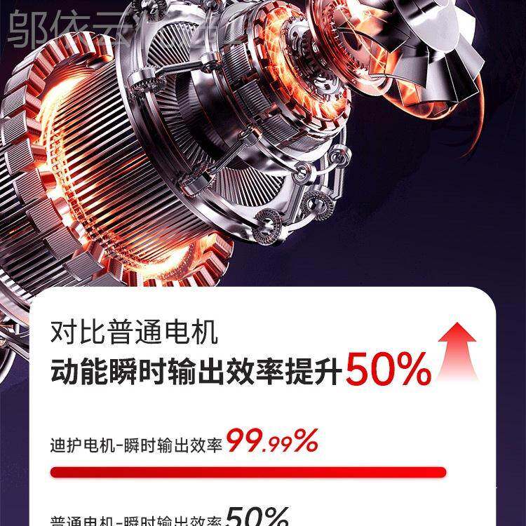 迪护电动椅轮能自动老人专用折叠KDP轻全便四轮残疾智人老年代步