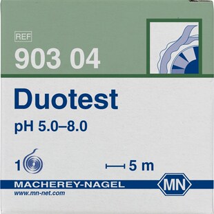 德国MN试纸单色90227 PH值精密检测 4.0-7.0 refill 5米/卷 7mm宽