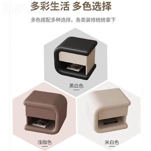 家用凳柜床头用柜简柜子约现代家卧025新款主卧多2功能换室鞋凳门