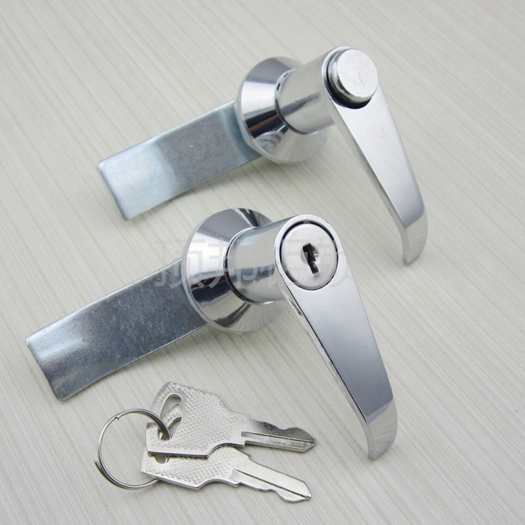 dinbong MS303-1-2执手锁配电箱机柜门把手锁 开关动力柜门锁