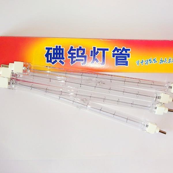 碘钨灯管夹式卤钨灯小太阳灯1000瓦工地加热取暖灯耐高温超亮耐用