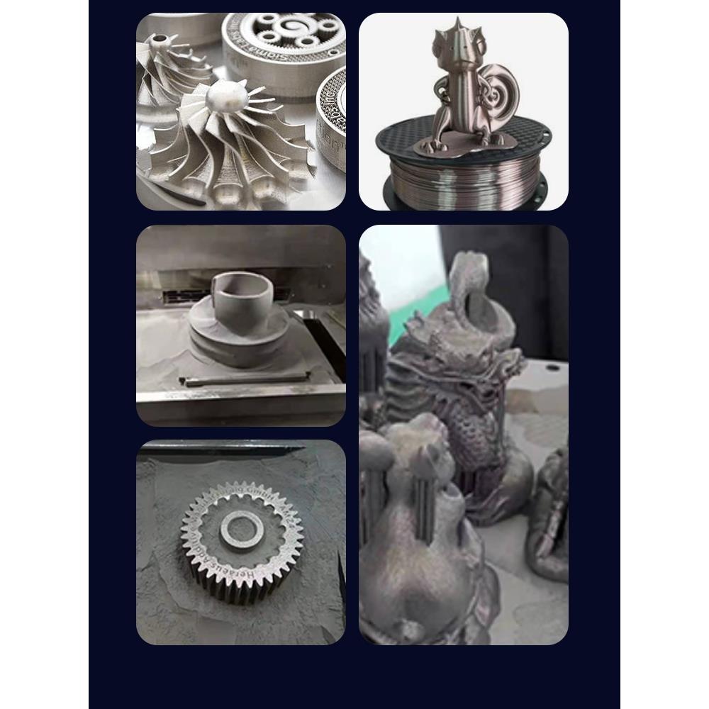 金属3D打印服务铝合金不锈钢高精度工业级设计打印上色一站式解决
