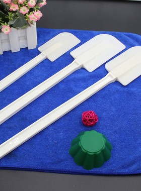 烘焙工具 白色大号硅胶刮刀做蛋糕奶油抹刀 果浆橡皮铲刀搅拌刮板