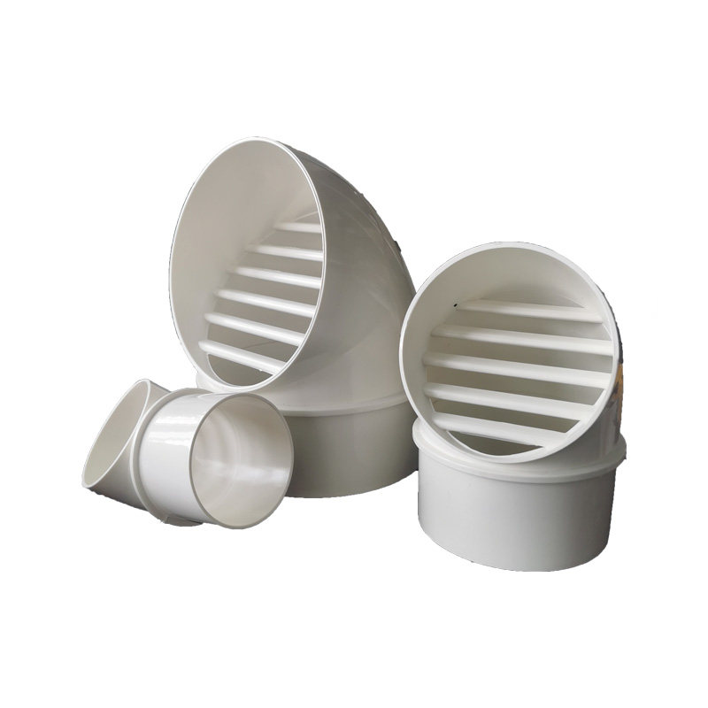 透气帽PVC防雨帽110 160屋顶排气通气帽塑料水管50 75通风口管帽
