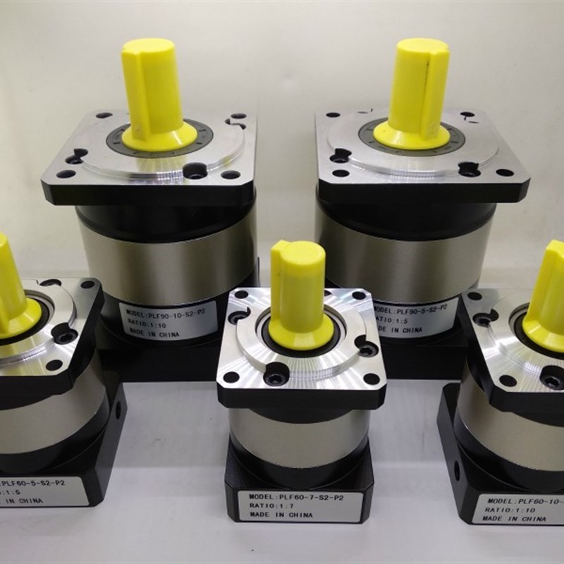 精密行星减速机PLF60 步进90伺服电机口罩机400W750W小雕刻机器