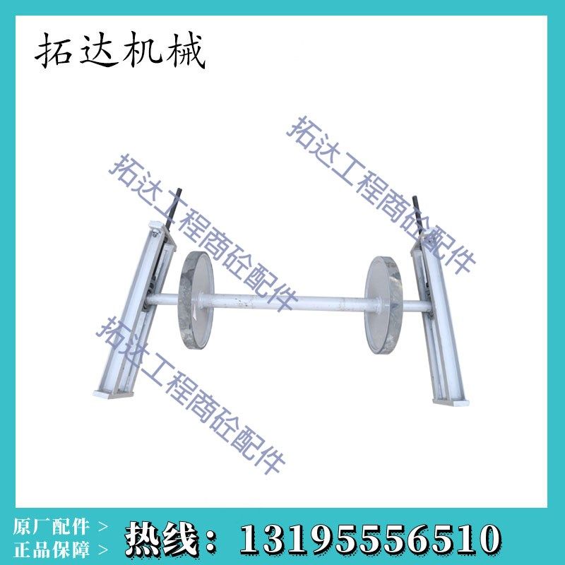 三一/中联搅拌站输送机压带胶轮 皮带机橡胶压带轮包胶压轮压带轮