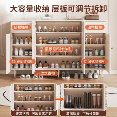 my藤编鞋门柜F778JTM6用口室内家关柜一体新款2玄024入户斗柜楼道