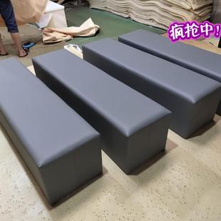 沙储发凳收换鞋 长FLX皮凳木长条沙发椅矮凳软包沙发椅实可以物纳