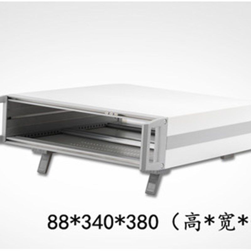 电子设备台式机箱铝型材铁皮机箱功放仪表外壳88/133/177*340*380