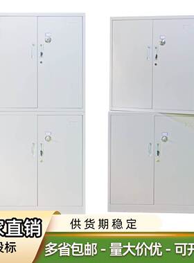 分体双凭节柜柜文件柜铁皮柜资料柜证铁04011皮文件柜多层档案柜