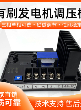 厂家直销GB170稳压器柴30/40/50kw柴油发电机组GB160调压板AVR